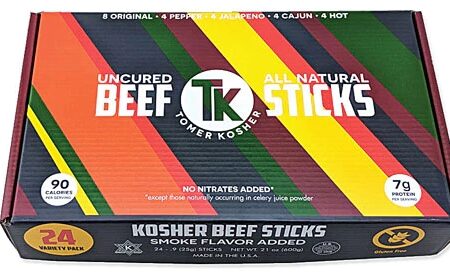 Comprar tomer kosher beef sticks variety -- 24 sticks preço no brasil casa e produtos alimentícios jerky lanche produtos alimentícios suplemento importado loja 307 online promoção -