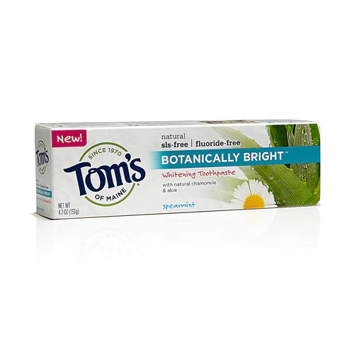 Pasta de Dente Natural Tom's of Maine Clareadora com Flúor 133g Sabor Hortelã