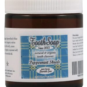 Sabonete Bucal Tooth Soap Pedaços de Hortelã - 113g - Higiene Oral Natural