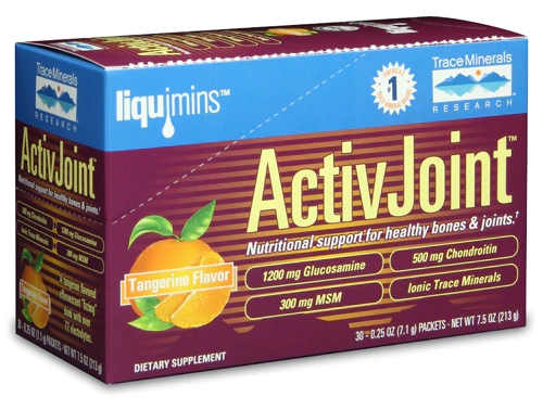 Trace Minerals Research ActivJoint Tangerina - 30 Sachês para Articulações
