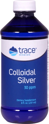 Prata Coloidal Trace Minerals Research 30 ppm - 237ml - Suplemento de Bem-Estar