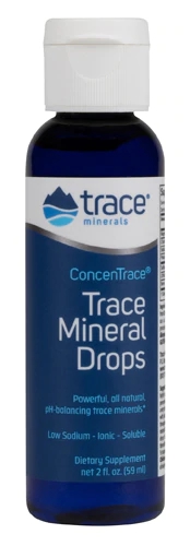 Trace Minerals ConcenTrace® Gotas de Minerais Essenciais - 59ml | Pureza e Vitalidade