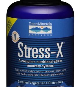 Trace Minerals Research Stress-X - 120 Tablets: Alívio e Bem-Estar