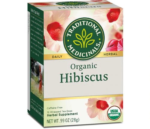 Chá de Hibisco Orgânico Traditional Medicinals - 16 Saquinhos (16 Unidades)