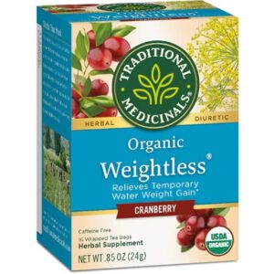 Comprar traditional medicinals organic weightless® herbal tea cranberry -- 16 tea bags preço no brasil beverages black tea food & beverages suplementos em oferta tea suplemento importado loja 89 online promoção -