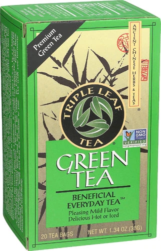 Chá Verde Triple Leaf Tea - 20 Sachês - 30g