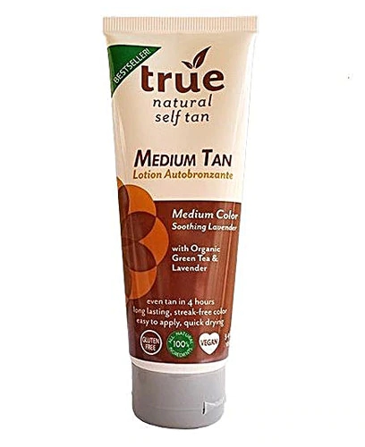 True Natural Loção Autobronzeadora Média - 100ml - Tom Dourado Natural