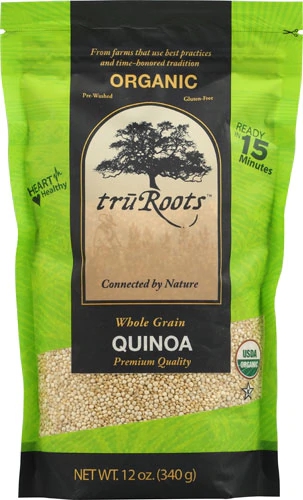 TruRoots Quinoa Orgânica Integral - 340g | Grão Nutritivo e Versátil