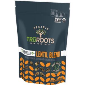 Comprar truroots organic sprouted green lentils -- 8 oz preço no brasil beans dry beans food & beverages lentils suplementos em oferta suplemento importado loja 15 online promoção -