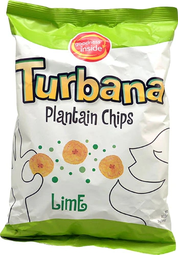 Chips de Banana Verde Turbana com Limão - 200g