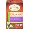 Comprar twinings 100% organic green tea with jasmine -- 20 tea bags preço no brasil beverages food & beverages green tea suplementos em oferta tea suplemento importado loja 1 online promoção -