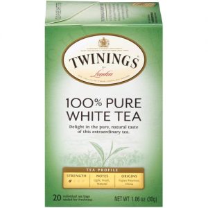 Comprar twinings 100% pure white tea -- 20 tea bags preço no brasil almonds food & beverages nuts suplementos em oferta suplemento importado loja 167 online promoção -