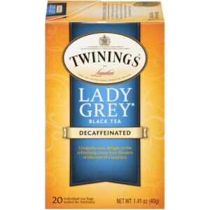 Comprar twinings black tea decaffeinated lady grey -- 20 tea bags preço no brasil beverages black tea food & beverages suplementos em oferta tea suplemento importado loja 57 online promoção -