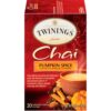 Comprar twinings chai tea pumpkin spice -- 20 tea bags preço no brasil dog grooming pet health suplementos em oferta suplemento importado loja 3 online promoção -