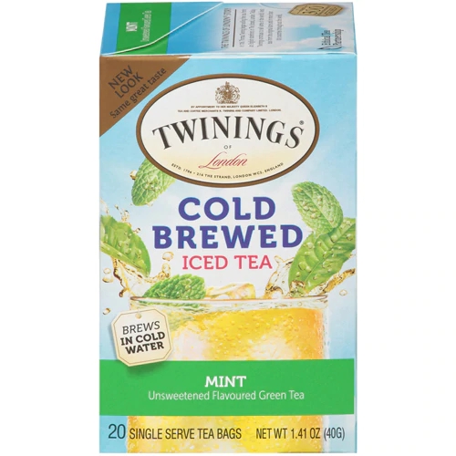 Chá Gelado Twinings Cold Brew Hortelã - 20 Sachês (20g)