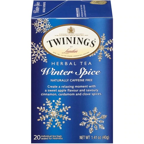 Chá de Ervas Twinings Winter Spice - 20 Sachês (Aprox. 30g)