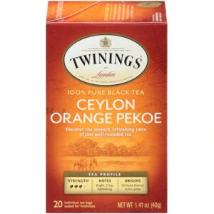 Comprar twinings origins black tea ceylon orange pekoe -- 20 tea bags preço no brasil beverages black tea food & beverages suplementos em oferta tea suplemento importado loja 17 online promoção -