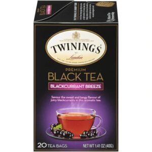 Comprar twinings premium black tea blackcurrant breeze -- 20 tea bags preço no brasil beverages black tea food & beverages suplementos em oferta tea suplemento importado loja 87 online promoção -