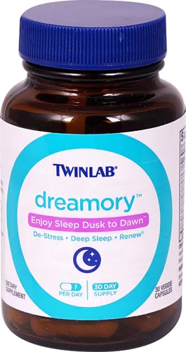 Twinlab Dreamory 30 Cápsulas Veggie: Sono Reparador e Bem-Estar