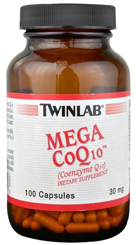 Twinlab Mega CoQ10 30mg - 100 Cápsulas: Energia e Saúde Cardiovascular