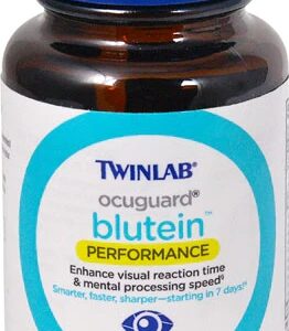 Twinlab Ocuguard Blutein Performance com Luteína e Cafeína - 30 Cápsulas Vegetais