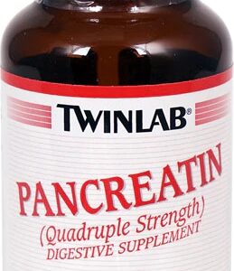 Twinlab Pancreatina 50 Cápsulas - Suporte Digestivo Completo