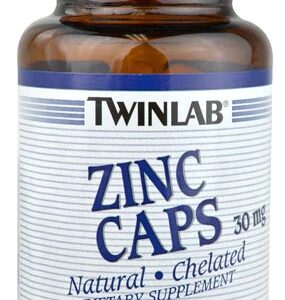 Twinlab Zinc Caps -- 30 mg - 100 Capsules