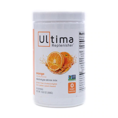 Ultima Replenisher Eletrólitos Laranja 90 Doses Ultima Health Products