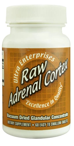 Ultra Glandulars Adrenal Cortex 60 Comprimidos - Suporte para Energia e Bem-Estar