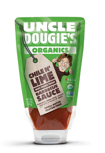 Molho de Pimenta e Limão Uncle Dougie's Organics - 383g