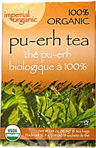 Uncle Lee's Imperial Organic Pu-Erh Tea -- 18 Tea Bags