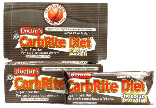 Universal Nutrition Doctor's CarbRite Diet Barra Chocolate Brownie - 12 Barras (2016g)