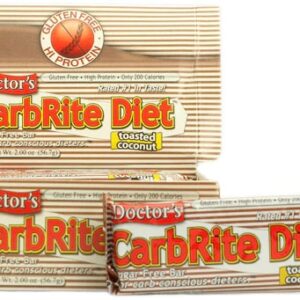 Universal Nutrition Doctor's CarbRite Diet™ Bar Toasted Coconut -- 12 Bars