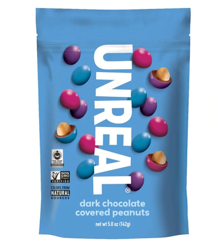 Unreal Dark Chocolate Peanut Gems - Chocolate Amargo com Amendoim 170g