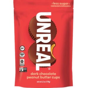 Comprar unreal peanut butter cups vegan dark chocolate -- 4. 2 oz preço no brasil candy chocolate chocolate candy food & beverages suplementos em oferta suplemento importado loja 27 online promoção -