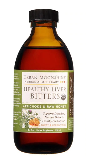 Urban Moonshine Bitters Orgânicos para o Fígado Saudável - 250ml