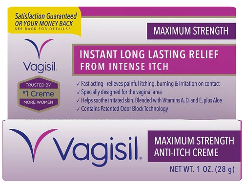 Vagisil Creme Máxima Potência Alívio Coceira Genital - 28g: Alívio Rápido e Duradouro
