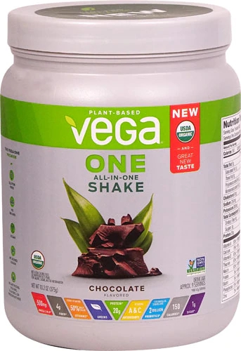 Vega One Organic All-In-One Shake Chocolate -- 9 Servings