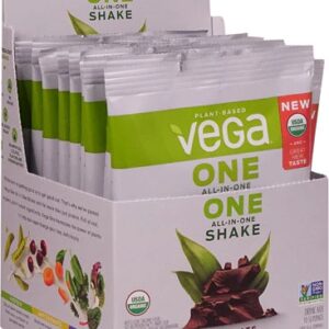 Vega One Organic All-In-One Shake Chocolate -- 10 Packets