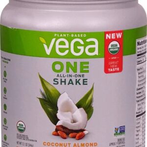 Vega One Orgânico All-In-One Shake Coco e Amêndoa - 9 Porções (Aprox. 243g)
