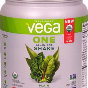 Vega One Organic All-In-One Shake Baunilha - 10 Porções | Nutrição Completa