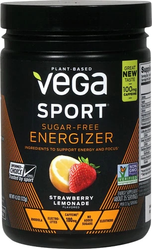 Vega Sport® Energizer Sugar-Free Strawberry Lemonade -- 35 Servings