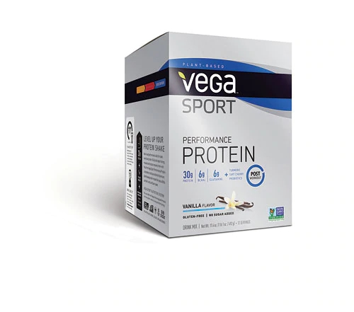 Vega Sport Protein Powder Baunilha - 12 Sachês (Total 420g)