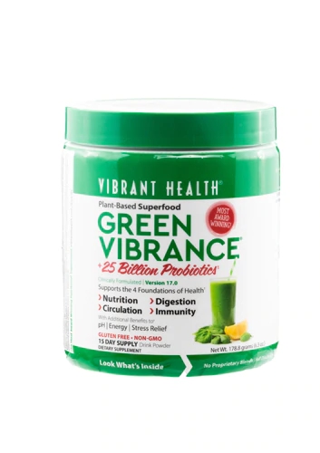 Vibrant Health Green Vibrance Powder - 177g: Potencialize Sua Vitalidade!