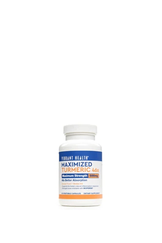 Vibrant Health Maximized Cúrcuma 46x - 60 Cápsulas Vegetais