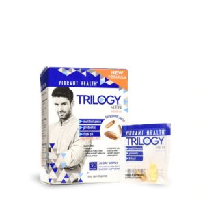 Vibrant Health Trilogy™ Power Pack Men Suplemento Diário - 30 Sachês