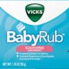 Comprar vicks babyrub soothing ointment -- 1. 76 oz preço no brasil babies & kids baby decongestants baby medicine cabinet suplementos em oferta suplemento importado loja 1 online promoção -