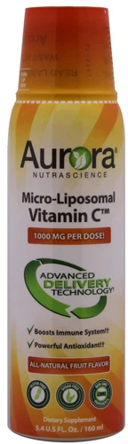 Vitamina C Aurora Mega-Liposomal 1000mg - Vida Lifescience - 165ml