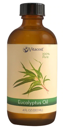 Óleo Essencial de Eucalipto Vitacost 100% Puro - 120ml: Respiração Livre e Bem-Estar Natural