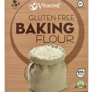 Farinha para Assar Vitacost Sem Glúten e Não Transgênica 907g (2 lbs)